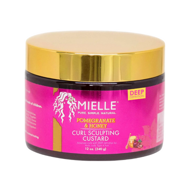 Mielle Pomegranate & Honey Curling Custard – 12 oz - ANNS BEAUTY SUPPLY